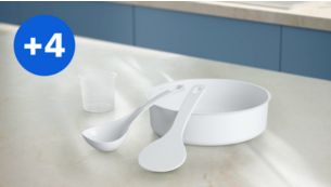 Hassle-free cooking with accessories