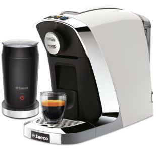 Map Caffitaly by Saeco Bravista Espresso+ Capsule Coffee machine &amp; milk frother