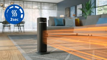 Takojšnje udobje z 2-sekundnim gretjem