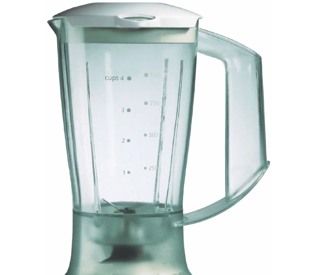 Plastic blender jar