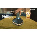 Die leistungsstärkste Dampfbügelstation*. Von der Nr. 1 Bügelmarke Philips.