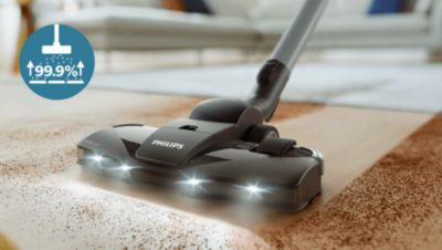 Nastavak TriActive+LED otkriva skrivenu prašinu, za temeljito čišćenje