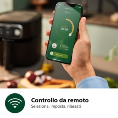 Il nostro Airfryer connesso più avanzato