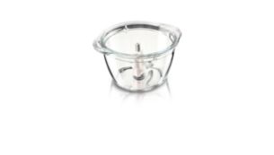 Durable, 1 L glass bowl