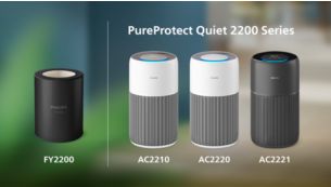 متوافق مع PureProtect Quiet من Philips من السلسلة 2200