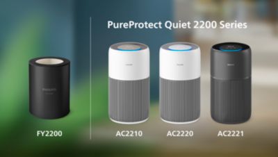 Saderīgs ar Philips PureProtect Quiet 2200. sērijas ierīcēm
