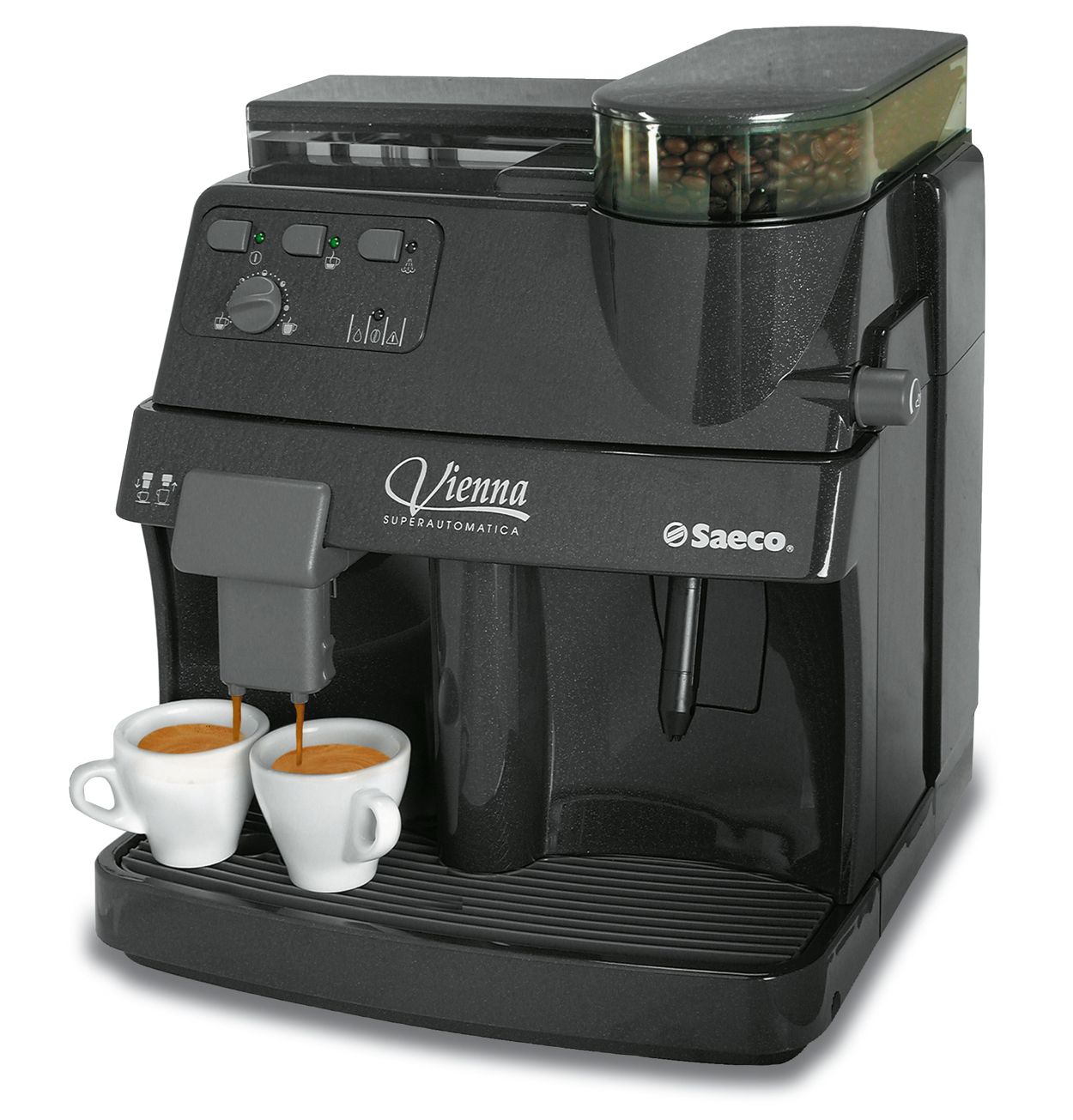 エスプレッソマシン　Saeco Vienna 
SUPERAUTOMATIC Saeco (Philips) Saeco Vienna Plus Graphite Espress – Cerini