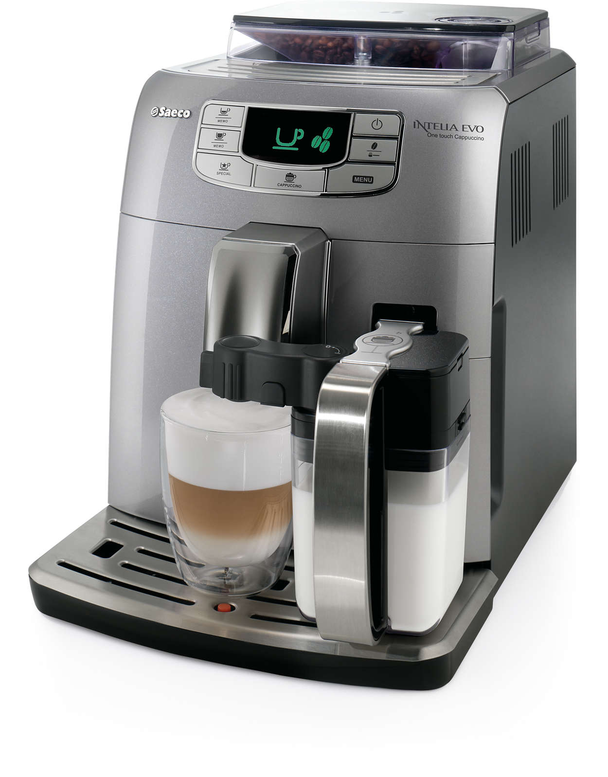 Espresso et cappuccino à la simple pression d'un bouton