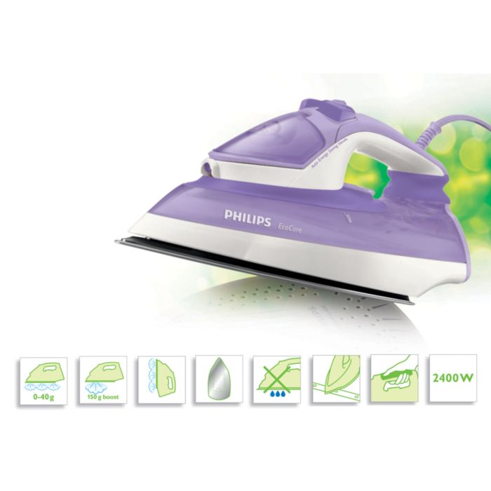 EcoCare Steam iron GC3740 02 Philips