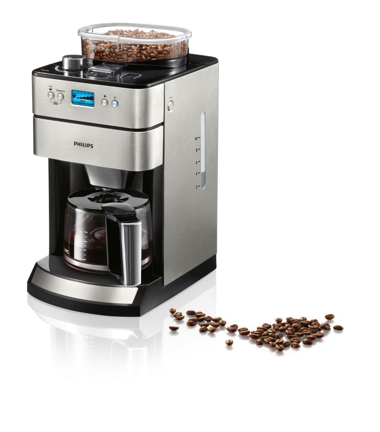 Grind & Brew Кофемашина HD7751/00 | Philips