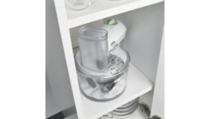 Small enough to fit easily in any cupboard