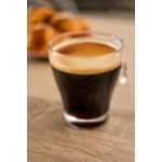 Kaffe af SENSEO®-kvalitet beriget med opskummet mælk