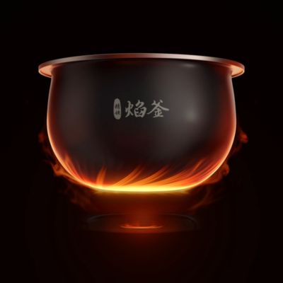 火紋碗狀內鍋，讓米飯充分均勻受熱