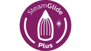 SteamGlide Plus-zoolplaat voor gemakkelijk strijken van alle stoffen