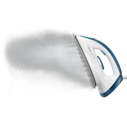 Engomar mais rápido com 2 vezes mais vapor*
