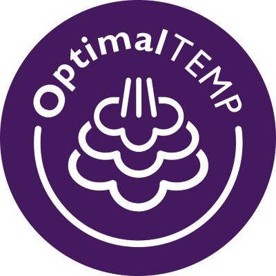 OptimalTEMP heated plate, guaranteed no burns*