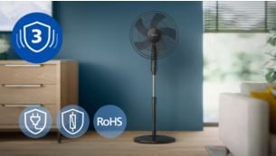 Built-in safety features for worry-free cooling