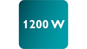 功率高达 1200 瓦，可提供持久强劲的蒸汽输出