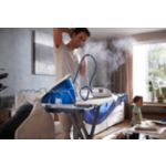 Iron faster with 2 x more steam *