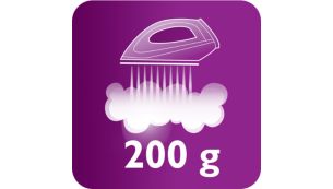 Jacto de vapor at&eacute; 200&nbsp;g