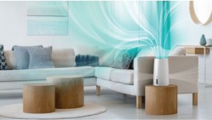 J&aelig;vn, effektiv cirkulation i hele rummet