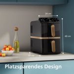 Doppelter Genuss, halber Platzbedarf