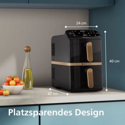 Doppelter Genuss, halber Platzbedarf