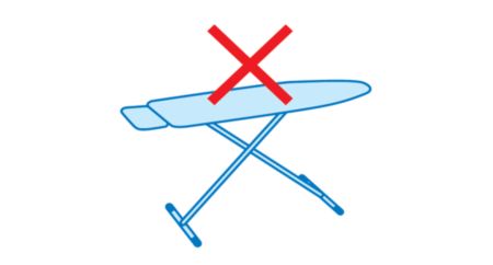 No ironing board needed