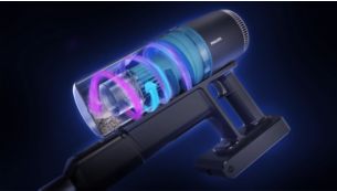 PowerCyclone 8: powerful suction with min battery usage(8)