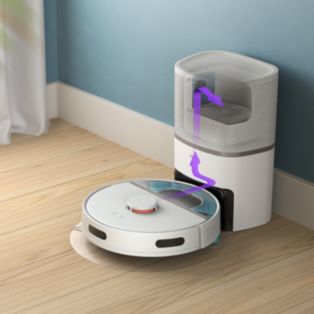 Robot aspiration et lavage