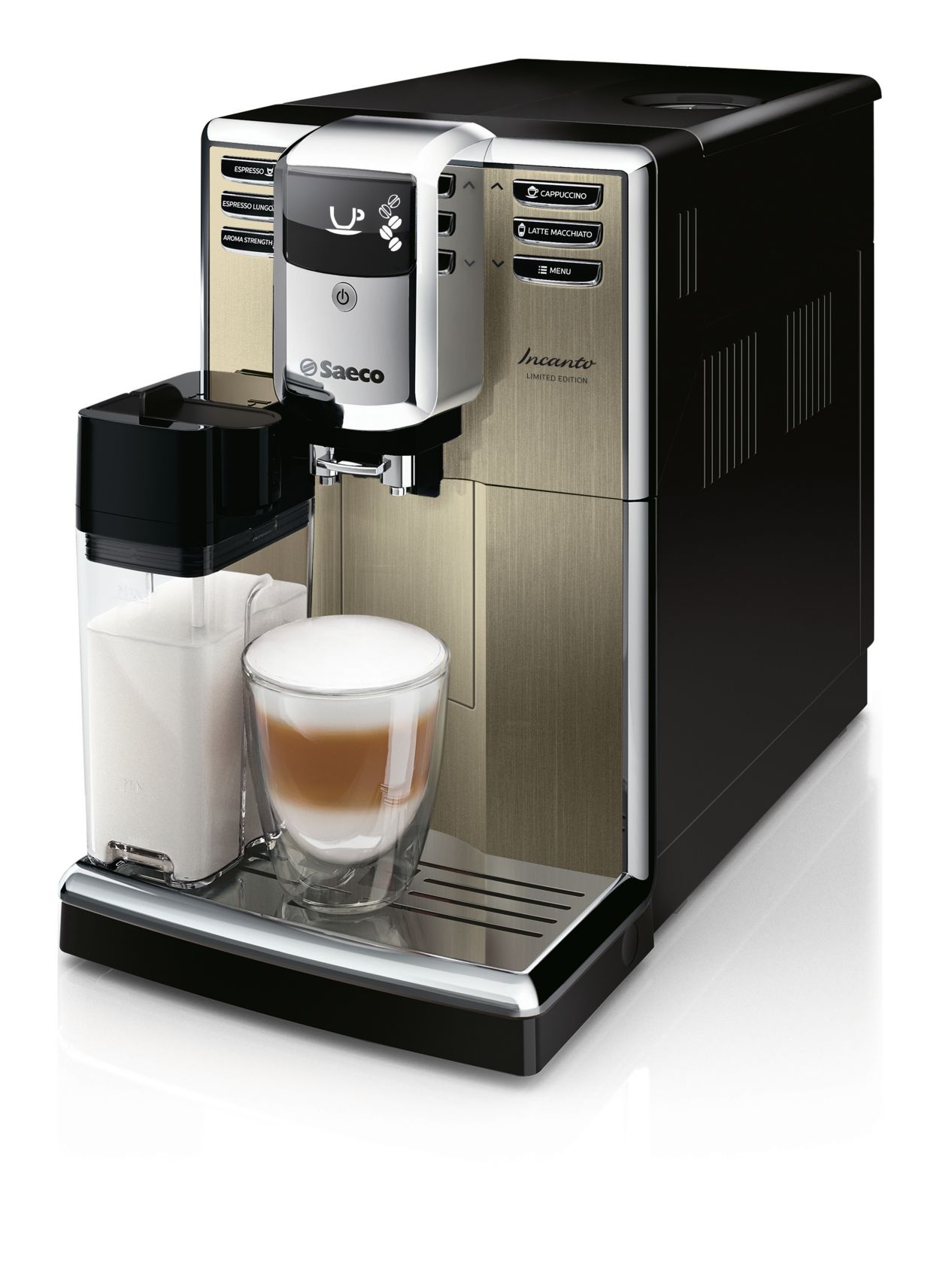 Design élégant. Café d'une qualité impressionnante.