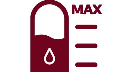 Water level indication for easy filling