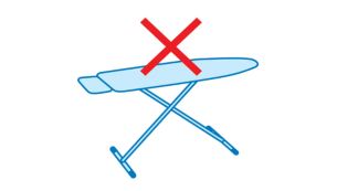 Гладильная доска не требуется