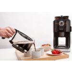 Great coffee starts with freshly-ground beans