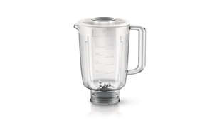 1.25-l blender jar with easy-to-clean detachable blade