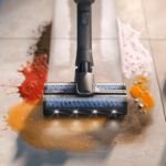 Vacuum & Mop + Vacuum + Handheld, AquaSpin 4000 RPM, Dual Brush, 360 Dry Nozzle, Round Tube, Anti- hair tangle dry nozzle technology, Extra Battery pack & charger, Detergent, MTB, Storage base sīktēls