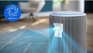 Intelligently senses and adapts to your indoor air quality
