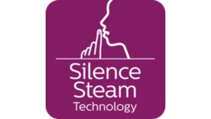 Silent Steam for quiet ironing while you're watching TV
