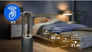 وضع النوم مع تشغيل هادئ جدًا