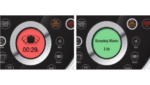 LCD a colori retroilluminato con testo ed animazioni