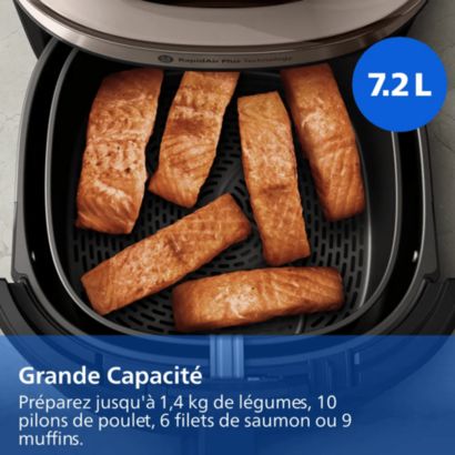 Faites frire, griller, cuire… et même cuire à la vapeur !