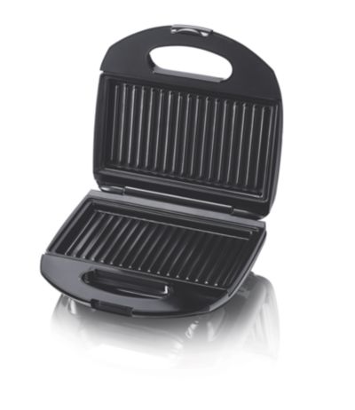 Κατάλληλο μέγεθος για όλων των ειδών τα τοστ χάρη στις μεγάλες πλάκες