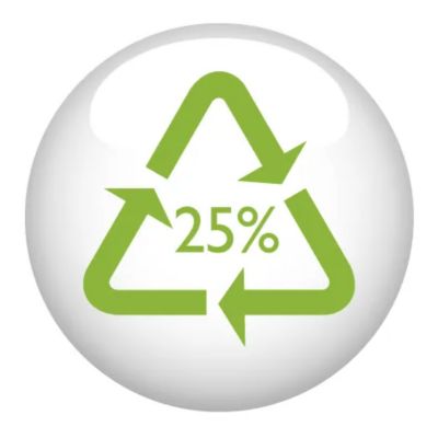 Minimo il 25% dei materiali in plastica è riciclabile