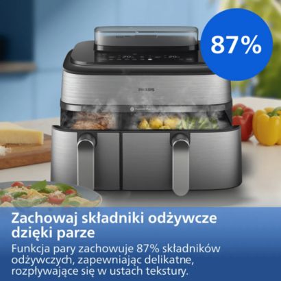 Philips Philips Ovi Dual Basket z funkcją pary seria 5000