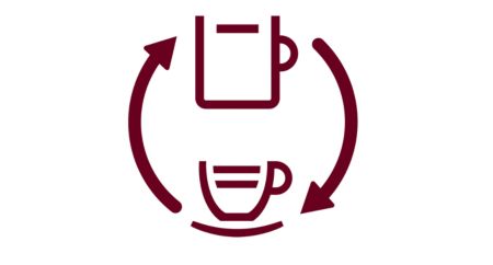 The taste of Filtercoffee from fresh beans with CoffeeSwitch