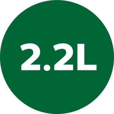 2,2 litran Tritan-kannuun mahtuu päivittäiset ravintoaineet