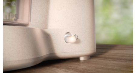 Save energy with the fast brew time and automatic shut-off