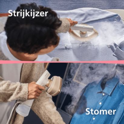 Philips Hybride strijkijzer en stomer