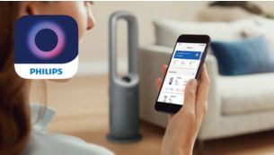 De Philips Air+-app: uw slimme, schone-luchtoplossing