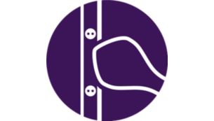 Grande tête de défroisseur pointue pour des résultats précis